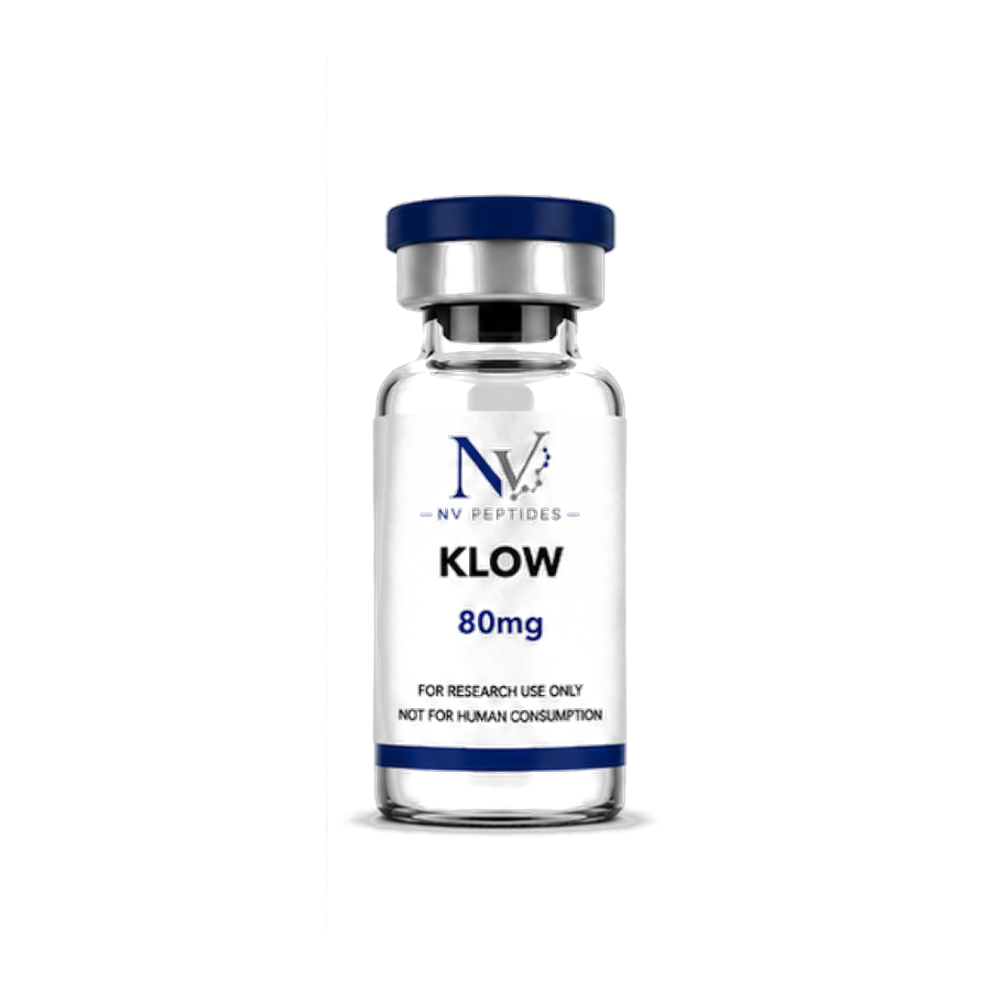 KLOW 80 mg blend vial research vial from NV Peptides