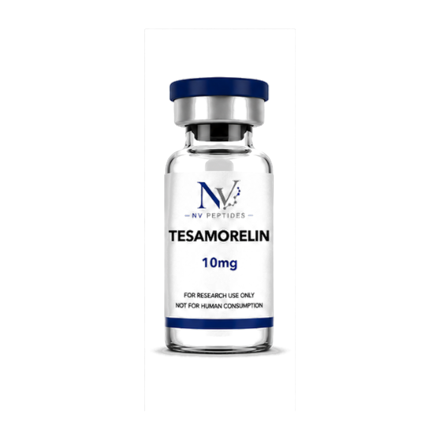 Tesamorelin 10 mg vial research vial from NV Peptides
