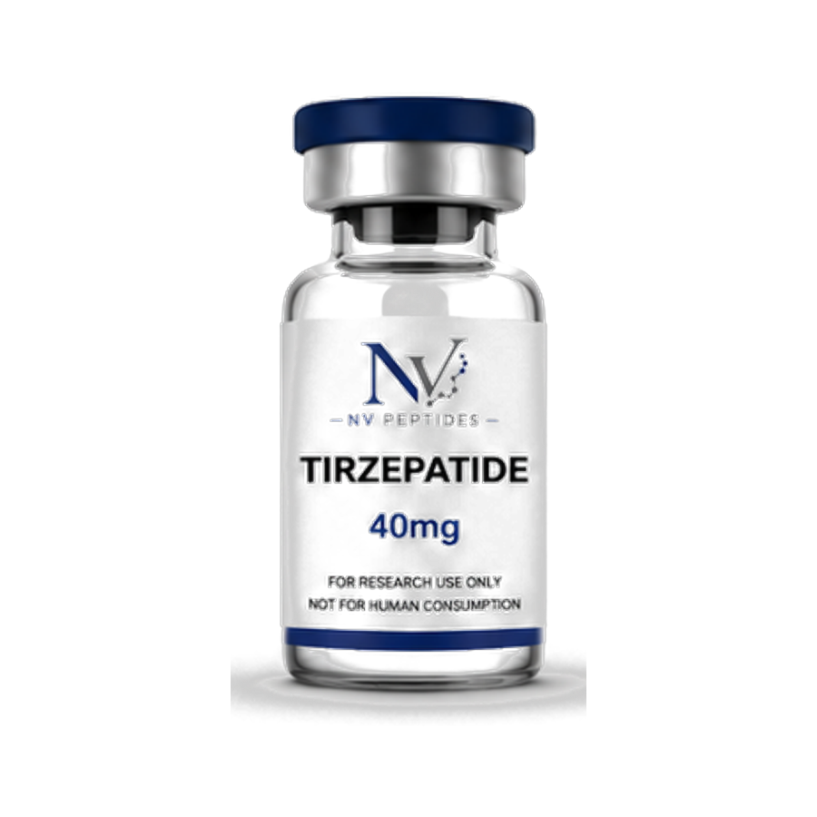 Tirzepatide 40 mg or 60 mg vial research vial from NV Peptides